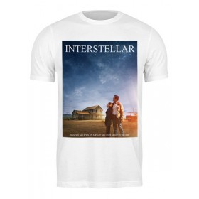Мужская футболка с принтом Интерстеллар ,  |  | 