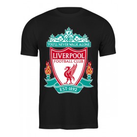 Мужская футболка с принтом Liverpool (Ливерпуль) ,  |  | 
