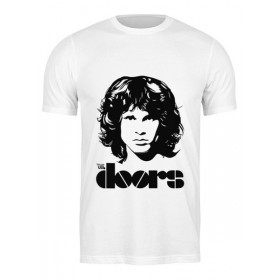 Мужская футболка с принтом The doors (Дорс) ,  |  | Тематика изображения на принте: 