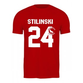Мужская футболка с принтом Stilinski 24 ,  |  | Тематика изображения на принте: 
