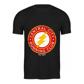 Мужская футболка с принтом The Flash ,  |  | Тематика изображения на принте: 