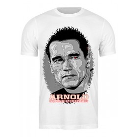 Мужская футболка с принтом Arnold Schwarzenegger ,  |  | 