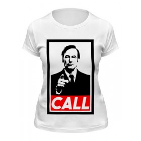 Женская футболка с принтом Лучше звоните Солу (Better Call Saul) ,  |  | 