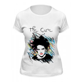 Женская футболка с принтом The Cure ,  |  | Тематика изображения на принте: 