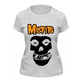 Женская футболка с принтом Misfits ,  |  | 