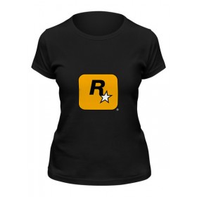 Женская футболка с принтом Rockstar ,  |  | 