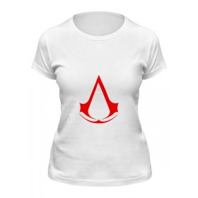 Женская футболка с принтом assassins creed (logo) ,  |  | 