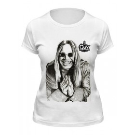 Женская футболка с принтом Ozzy Osbourne ,  |  | 