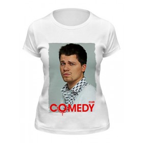 Женская футболка с принтом Comedy Club ,  |  | 