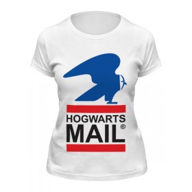Женская футболка с принтом Почта Хогвартса (Гарри Поттер) ,  |  | 