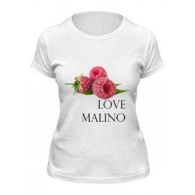 Женская футболка с принтом Love Malino ,  |  | 