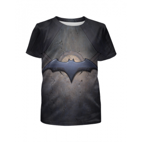 full_print_girl_tee с принтом Batman ,  |  | 