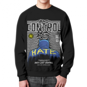 full_print_sweatshirt с принтом Иэн Кёртис Бэтмен ,  |  | 