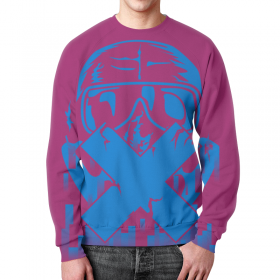 full_print_sweatshirt с принтом Mute ,  |  | 