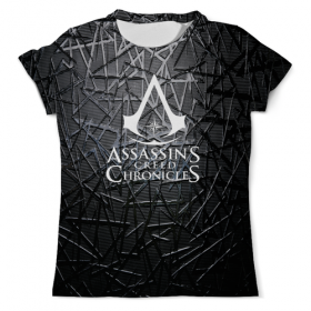 full_print_tee с принтом Assassins Creed , Футболка с нанесением полноцветного изображения по всей поверхности может быть выполнена в двух вариантах - ХЛОПОК и СИНТЕТИКА. | Хлопок - ткань из 100% хлопка высшего качества пенье.  <br>Синтетика - ткань с высоким содержанием синтетического волокна (до 80%).  Материал хорошо тянется, имеет приятную на ощупь фактуру | 