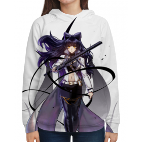 full_print_woman_hoodie с принтом RWBY, Блейк ,  |  | 