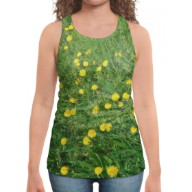 full_print_woman_tanktop с принтом Стиль арт-фэшн ,  |  | 