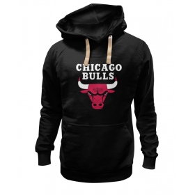 hoodie с принтом Чикаго Буллз ,  |  | Тематика изображения на принте: 