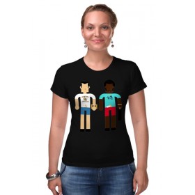 Женская футболка стрэйч с принтом Криминальное Чтиво (Pulp Fiction) ,  |  | 