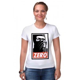 Женская футболка стрэйч с принтом Саб-Зиро (Мортал Комбат) ,  |  | 