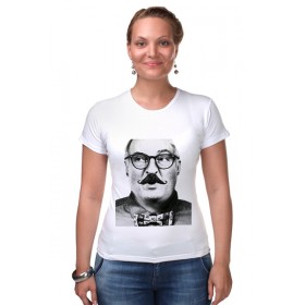 Женская футболка стрэйч с принтом Лукашенко хипстер ,  |  | 