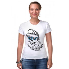 Женская футболка стрэйч с принтом Чубакка (Star Wars) ,  |  | Тематика изображения на принте: 