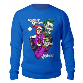 sweatshirt с принтом The Joker & Harley Quinn ,  |  | 