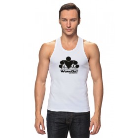 tanktop с принтом Street Workout ,  |  | 