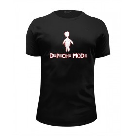 Мужская футболка Premium с принтом Depeche Mode , Белый, черный, серый меланж, голубой: 100% хлопок, плотность 160 гр. Остальные цвета: 92% хлопок, 8% лайкра, плотность 170-180гр. |  | Тематика изображения на принте: 