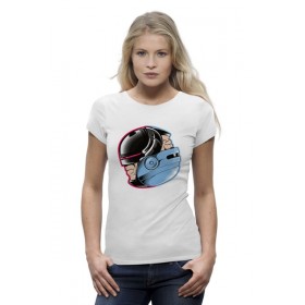 Женская футболка Premium с принтом Робокоп (Robocop) ,  |  | 