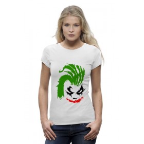 Женская футболка Premium с принтом Why so Serious? (Joker) ,  |  | 