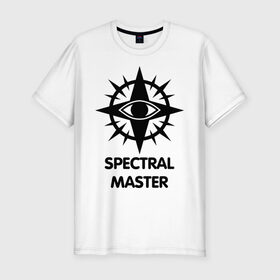 Мужская футболка премиум с принтом Dark Elf Mage - Spectral Master , 92% хлопок, 8% лайкра | приталенный силуэт, круглый вырез ворота, длина до линии бедра, короткий рукав | 