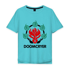 Мужская футболка хлопок Oversize с принтом Orc Mage - Doomcryer , 100% хлопок | свободный крой, круглый ворот, “спинка” длиннее передней части | doomcryer | lineage | orc mage