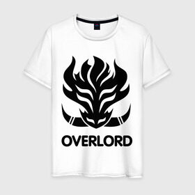 Мужская футболка хлопок с принтом Orc Mage - Overlord , 100% хлопок | прямой крой, круглый вырез горловины, длина до линии бедер, слегка спущенное плечо. | lineage | orc mage | overlord
