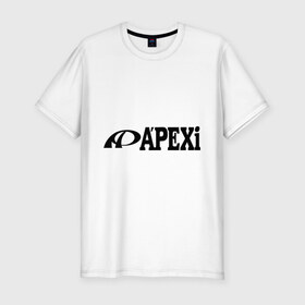 Мужская футболка премиум с принтом Apexi , 92% хлопок, 8% лайкра | приталенный силуэт, круглый вырез ворота, длина до линии бедра, короткий рукав | 