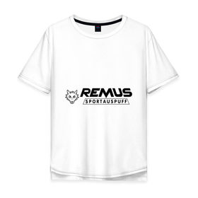 Мужская футболка хлопок Oversize с принтом Remus (1) , 100% хлопок | свободный крой, круглый ворот, “спинка” длиннее передней части | 