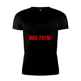 Мужская футболка премиум с принтом Max Payne , 92% хлопок, 8% лайкра | приталенный силуэт, круглый вырез ворота, длина до линии бедра, короткий рукав | pain | игра | компьютерная | макс | пейн | пэйн
