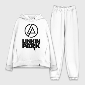 Женский костюм хлопок Oversize с принтом Linkin Park ,  |  | linkin | linkin park | park | линкин парк