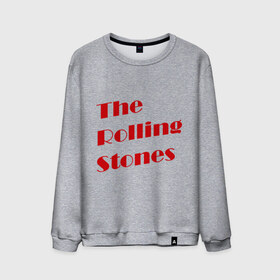 Мужской свитшот хлопок с принтом The Rolling Stones , 100% хлопок |  | Тематика изображения на принте: rolling stones