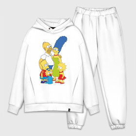 Мужской костюм хлопок OVERSIZE с принтом The Simpsons (2) ,  |  | гомер