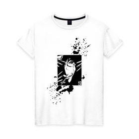 Женская футболка хлопок с принтом Hellsing (6) , 100% хлопок | прямой крой, круглый вырез горловины, длина до линии бедер, слегка спущенное плечо | anime | hellsing | аниме | анимэ | хеллсинг | хельсинг