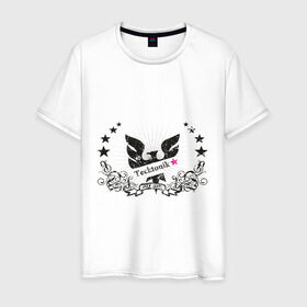 Мужская футболка хлопок с принтом Tecktonik (4) , 100% хлопок | прямой крой, круглый вырез горловины, длина до линии бедер, слегка спущенное плечо. | club | dance | music | tecktonik | клуб | клубная | тектоник