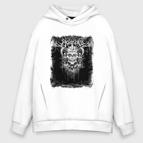 Мужское худи Oversize хлопок с принтом Dethklok (1) , френч-терри — 70% хлопок, 30% полиэстер. Мягкий теплый начес внутри —100% хлопок | боковые карманы, эластичные манжеты и нижняя кромка, капюшон на магнитной кнопке | heavy metal | metal | rock | trash metal | квартет | метал | рок | рок группа | рок группы | трэш метал | хеви метал