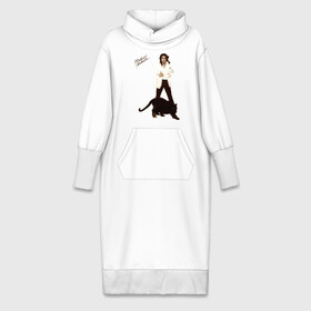 Платье удлиненное хлопок с принтом Michael Jackson (2) ,  |  | jackson | michael | mj | pop | джексон | майкл | майкл джексон | поп