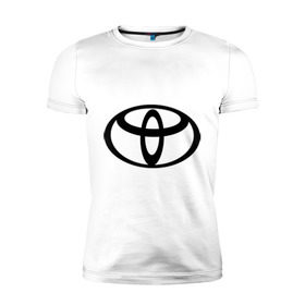 Мужская футболка премиум с принтом Toyota (2) , 92% хлопок, 8% лайкра | приталенный силуэт, круглый вырез ворота, длина до линии бедра, короткий рукав | toyota | авто | автобренды | автомобиль | машинки | машины | тачки | тойота