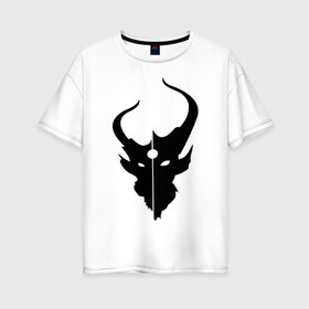Женская футболка хлопок Oversize с принтом Demon Hunter Band , 100% хлопок | свободный крой, круглый ворот, спущенный рукав, длина до линии бедер
 | demon hunter | metal | rock | логотип | метал | музыка | рок | рок группа | рок группы