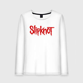 Женский лонгслив хлопок с принтом Slipknot (1) , 100% хлопок |  | metall | punk | rock | slipknot | метал | металл | нью метал | панк | панк рок | рок