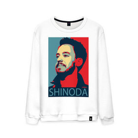 Мужской свитшот хлопок с принтом Mike Shinoda , 100% хлопок |  | linkin park | mike shinoda | rock | shinoda | линкин парк | рок
