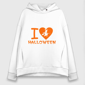 Женское худи Oversize хлопок с принтом I Love Halloween , френч-терри — 70% хлопок, 30% полиэстер. Мягкий теплый начес внутри —100% хлопок | боковые карманы, эластичные манжеты и нижняя кромка, капюшон на магнитной кнопке | hallowen | hallowin | halovin | halowen | halowin | helloveen | helloven | hellovin | heloven | helovin | i lov | ведьма | день всех святых | колдунья | метла | халлоуин | халлувин | халоуин | халувин | хелловин | хеллоуин | хелоуин | хелувин