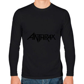 Мужской лонгслив хлопок с принтом Anthrax , 100% хлопок |  | anthrax | hard rock | metal | rock | логотип | метал | музыка | рок | рок группа | рок группы | хард рок
